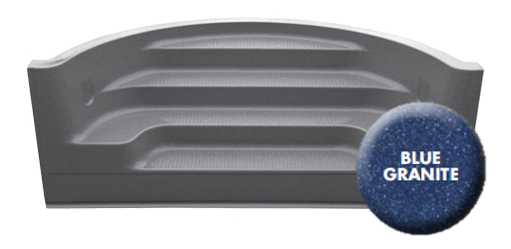 10' Roman Back Sit-n-Step Blue Cantilever Latham